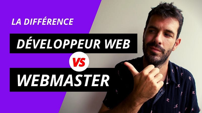 Différence Développeur VS Webmaster